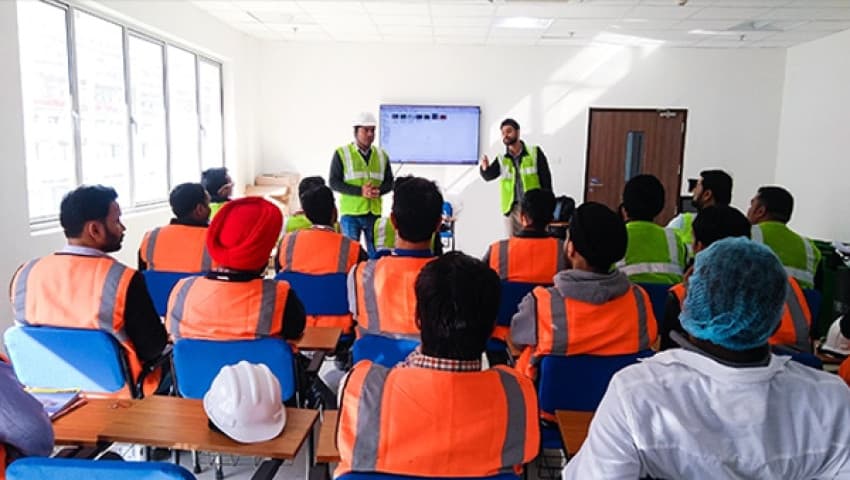 Lockout-Tagout LOTO Training training at iMost Academy, Kochi