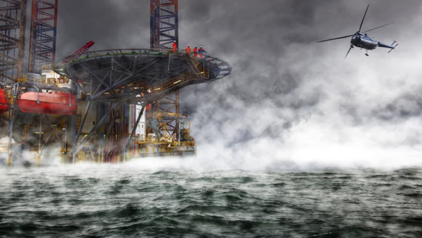 Basic Offshore Safety Induction and Emergency Training with EBS (BOSIET with EBS) training at iMost Academy, Kochi
